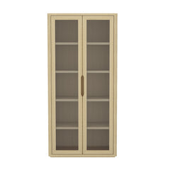 Rivington - Bookcase Cabinet With Glass Doors