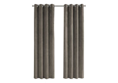 2 Pieces Set, Curtain Panel, Room Darkening, Grommet, Contemporary & Modern