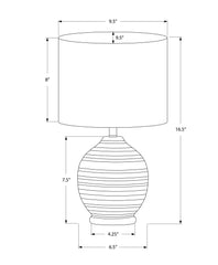 Lighting, Table Lamp, Ceramic, Transitional - Black