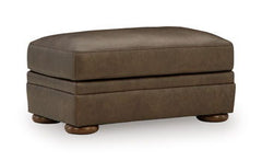 Carriage Point - Ottoman - Hickory