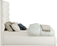 Adam - Linen Fabric Bed With 70.5" Headboard