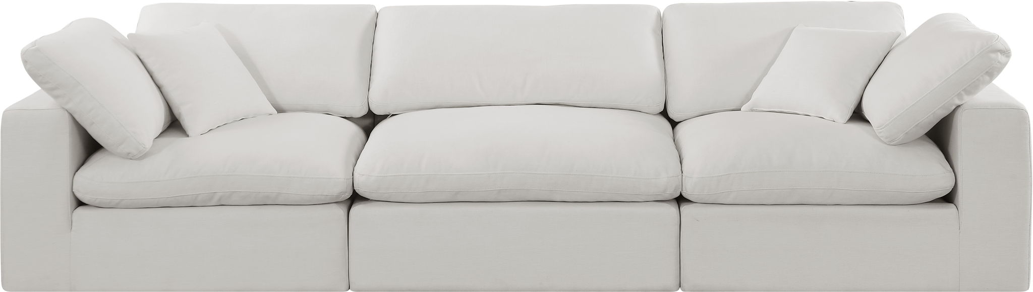 Comfy - Linen Modular Sofa 3 Seats