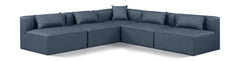 Cube - 5 Piece Modular Corner Armless Sectional