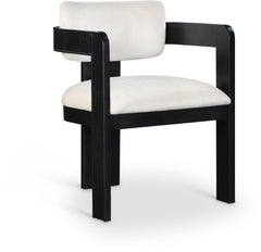 Sacha - Velvet Dining Chair With Black Base (Set of 2)