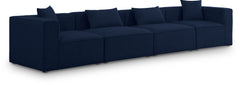 Cube - Linen Modular 4 Seat Sofa