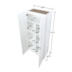 Hopkins - Storage Cabinet With 7 Shelves