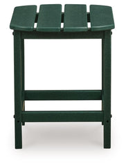 Sundown Shores - Green - Rectangular End Table