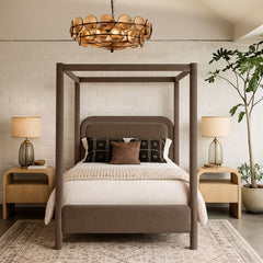 Salina - Velvet Upholstered Bed
