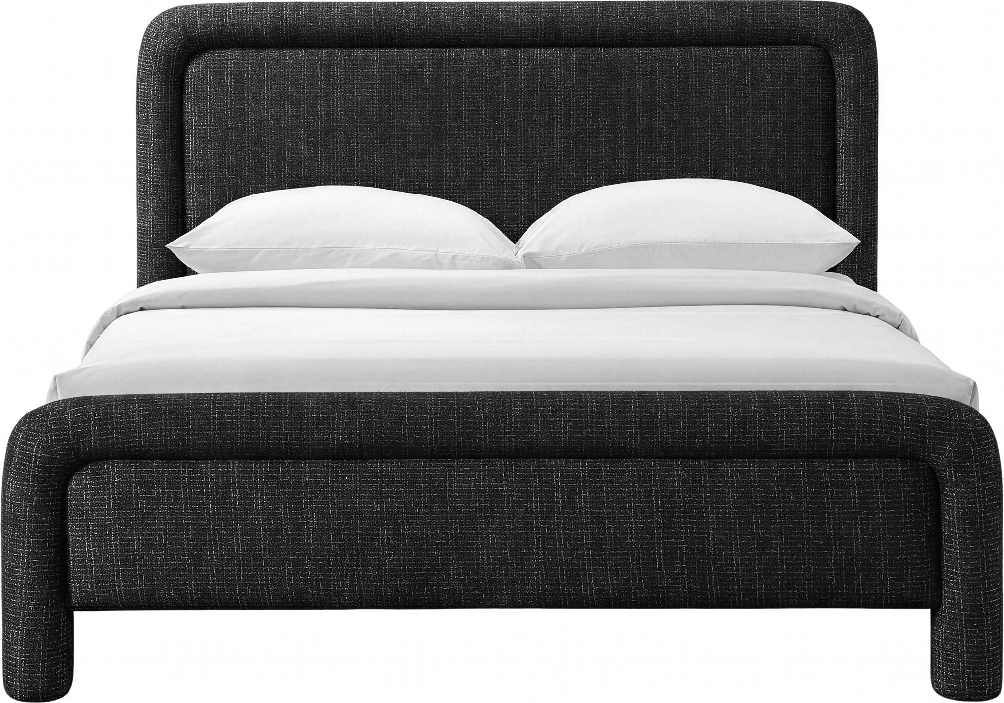 Baylor - Fabric With Interwoven Chenille Upholstered Bed