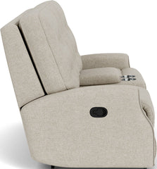 Devon - Reclining Loveseat, Nailhead Trim