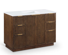 Willard - Engineered Stone And Solid Wood Bathroom Vanity