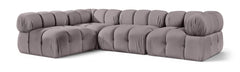 Orin - Fabric Velvet 4 Piece Modular Sectional