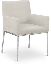 Reeves - Dining Chair With Silver Legs (Set of 2)