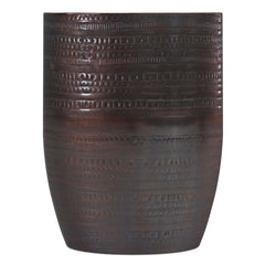 Johnsen - Handcrafted Large Metal Accent Table