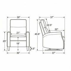 Swivel Gliding Recliner