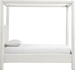 Salina - Linen Textured Fabric Upholstered Bed