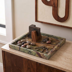 Michael - Genuine Marble Tray