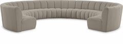 Infinity - 10 Piece Boucle Modular Sectional