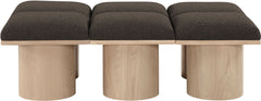 Pavilion - 6 Piece Modular Bench With Natural Base