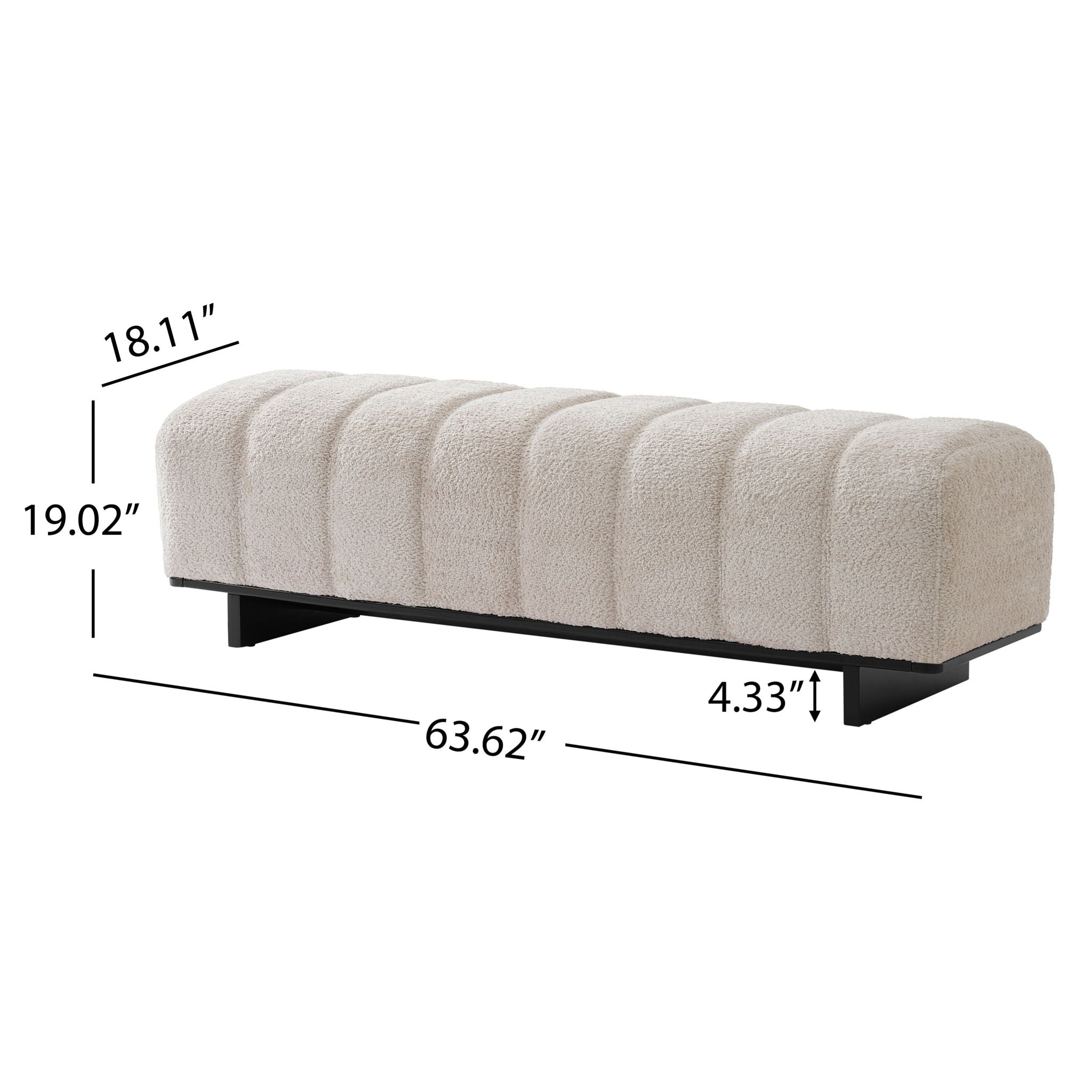 Indoor Dining Bench, Comfortable Seating