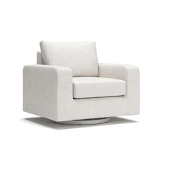 La Jolla Cove - Swivel Glider Chair With Cushion - Beige