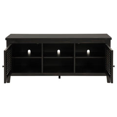 Concord - 2-Door TV Stand Console - Distressed Java