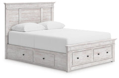 Makidern - Panel Storage Bed