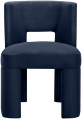 Zuno - Velvet Performance Fabric Upholstered Dining Chair (Set of 2)