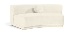 Avra - Velvet Performance Fabric Upholstered Armless Sofa