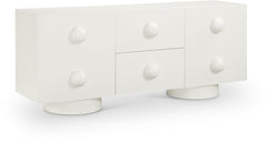 Bubble - Rubberwood with Oak Veneer Sideboard / Buffet