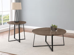 Marcus - Round Coffee Table Set