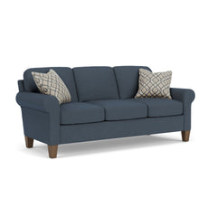 Moxy - Fabric Sofa, Curved Sock Arms