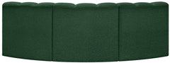 Arc - Boucle Fabric 3 Piece Modular Corner Sofa