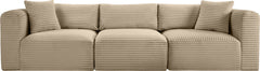 Shaggy - Fabric 3 Seat Modular Sofa
