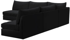 Jacob - Modular Corner Armless Sectional 5 Piece