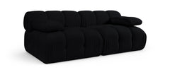 Orin - Velvet Performance Fabric Upholstered 2 Piece Modular Sofa