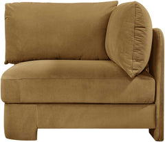Hammond - Velvet Performance Fabric Upholstered Corner Chair