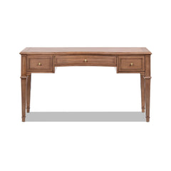 Dauphin - 3 Drawer Executive Desk - Brown