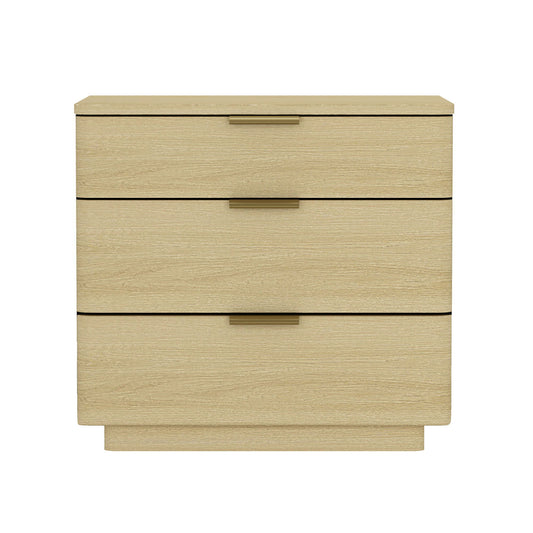 Payton - Nightstand With 3 Drawers - Oak