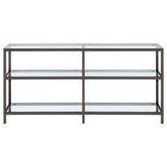 Kate - Console Bookcases - Black Nickel