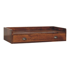 Belmont - Wall Mounted Console Shelf - Chestnut