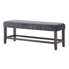 D8030DT - Dining Table Bench - Black / Brown