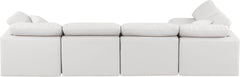 Indulge - Faux Leather 5 Piece Modular Sectional