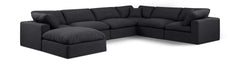 Comfy - 7 Piece Linen Modular Sectional With Chaise