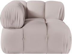 Orin - Velvet Performance Fabric Upholstered Modular Corner Chair