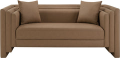 Everett - Vegan Leather Upholstered Loveseat