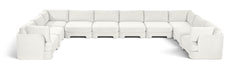 Hammond - Velvet Performance Fabric Upholstered 10 Piece Sectional