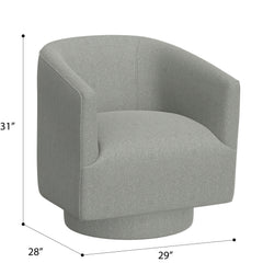 Accent Chair With Swivel Function