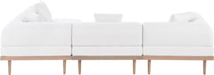 Laguna - 4 Piece 106.5" Upholstered Outdoor Patio Modular Sectional