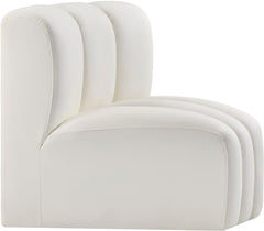 Arc - Faux Leather Curved Corner Chair